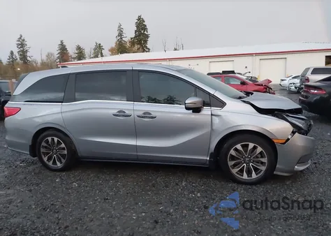 2022 Honda Odyssey Ex-L из США, поврежденный, VIN 5FNRL6H71NB029549